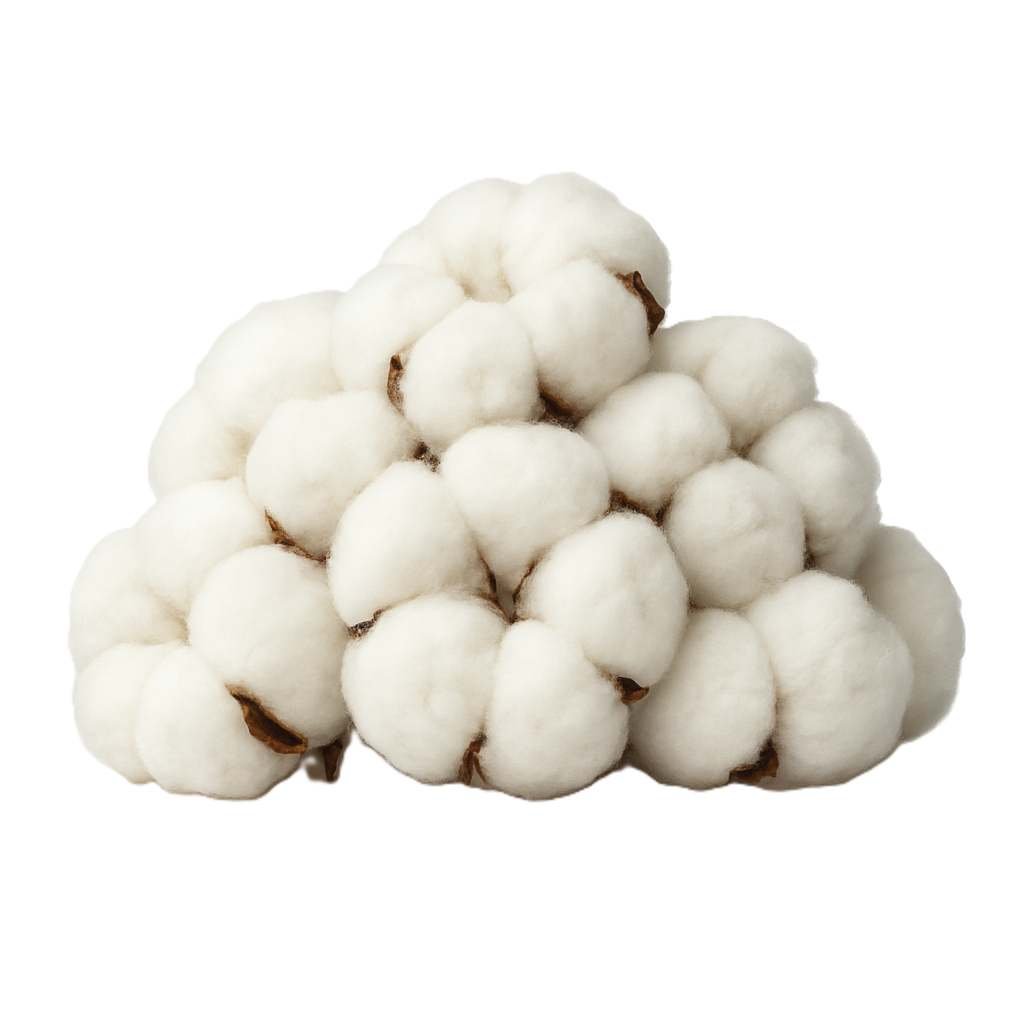 Pure raw cotton fiber used for weaving hammocks, textiles and sustainable products